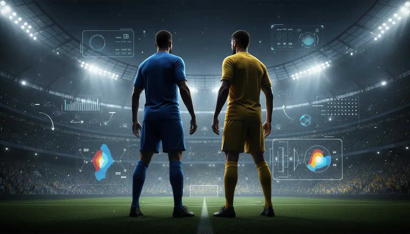 كريستيانو رونالدو في مواجهة دفاع الهلال خلال أحداث ديربي الرياض المثير في الدوري السعودي.