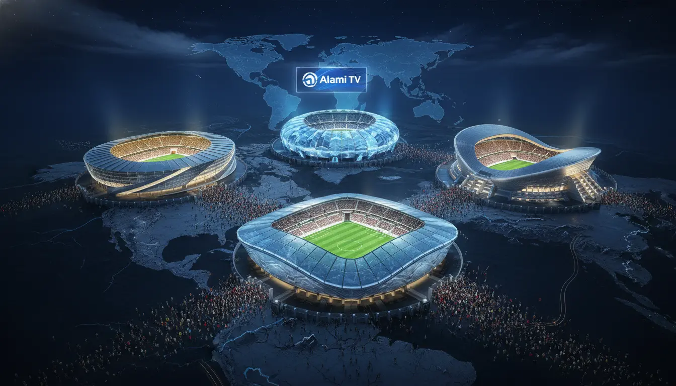 ملاعب ضخمة في الولايات المتحدة وكندا والمكسيك تستعد لاستضافة مباريات كأس العالم 2026 وسط أجواء جماهيرية عالمية