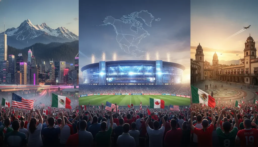 الدول المستضيفة لكأس العالم 2026 في أمريكا وكندا والمكسيك ضمن أجواء مونديالية حديثة